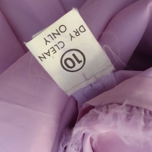 Vintage Eve Of Milady Lavender Formal Gown Wedding Prom Homecoming Fairy Romance - Picture 15 of 16